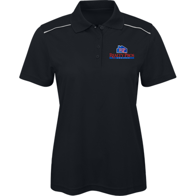 Realty Pros-78181R Core 365 Womens Radiant Pique Polo