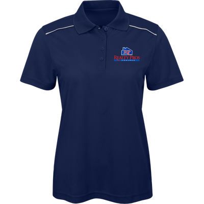 Realty Pros-78181R Core 365 Womens Radiant Pique Polo