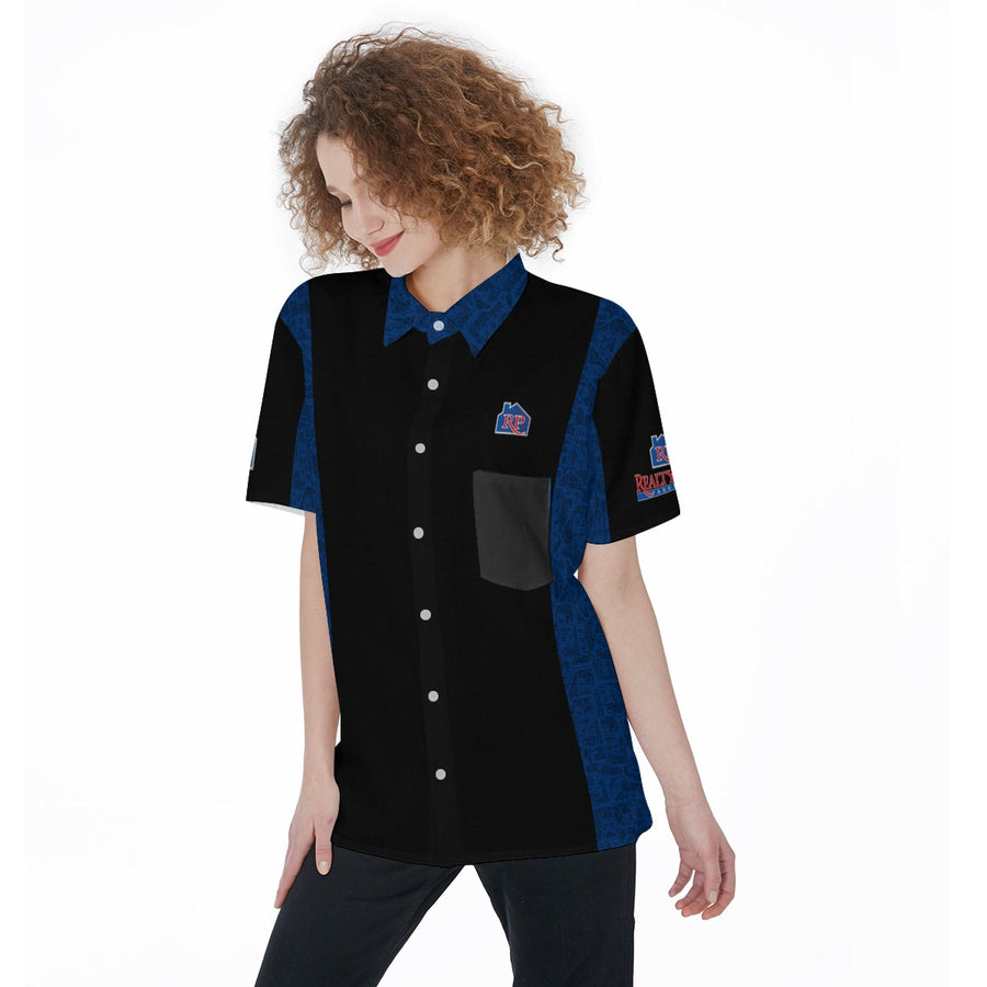 RP-Community-Women's Button Down Shirt - Real Team Shop